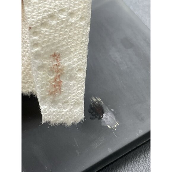 The Passion of Christ Tested Silver Signed BSD Isaiah 53:5 Size 6 Nail Ring - Picture 4 of 14